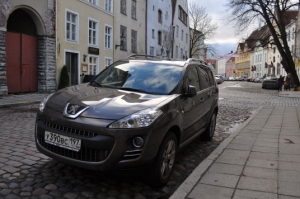 На российском французе в Эстонию — Peugeot 4007 SDK На российском французе в Эстонию — Peugeot 4007 SDK