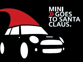 MINI едет к Санте при поддержке БорисХоф MINI едет к Санте при поддержке БорисХоф