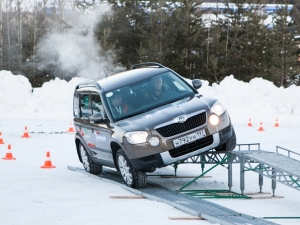 Skoda Park: зимний тест-драйв всей семьей Skoda Park: зимний тест-драйв всей семьей