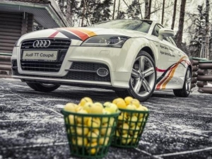 Зимний гольф. Hole-in-One с Ауди Зимний гольф. Hole-in-One с Ауди