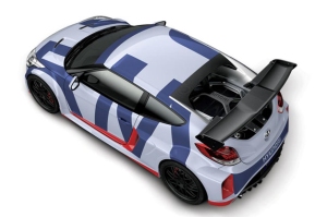 Hyundai показывает Veloster с центральным расположением мотора Hyundai показывает Veloster с центральным расположением мотора