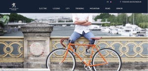 Peugeot Cycles запускает новый веб-сайт