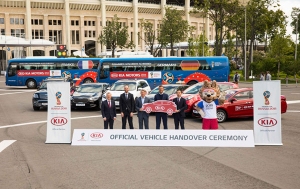 KIA Motors передала 424 автомобиля в официальный парк Чемпионата мира по футболу 2018 года KIA Motors передала 424 автомобиля в официальный парк Чемпионата мира по футболу 2018 года